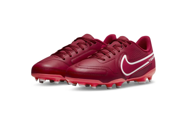 Nike Jr. Tiempo Legend 9 Club MG Voetbalschoen Rood KIDS - Afbeelding 3