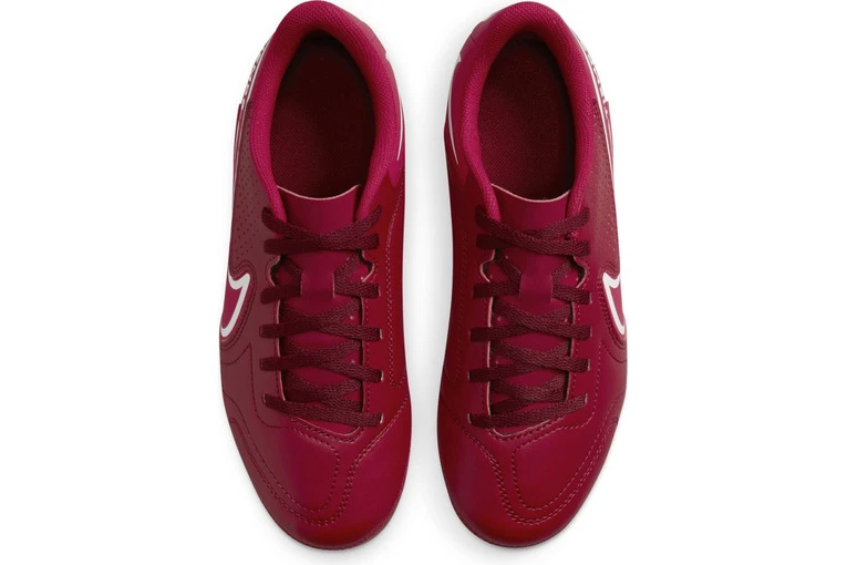 Nike Jr. Tiempo Legend 9 Club MG Voetbalschoen Rood KIDS - Afbeelding 4
