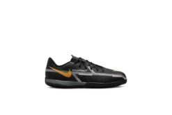 Nike Jr. Phantom GT2 Academy IC Voetbalschoen Zwart/goud KIDS