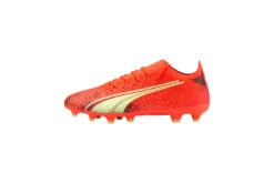 Puma ULTRA Match FG/AG Voetbalschoenen Fiery Coral-Fizzy Light-Puma Black Heren