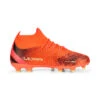 Puma ULTRA PRO FG/AG Voetbalschoenen Fiery Coral-Fizzy Light-Puma Black KIDS