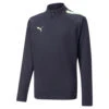 Puma TeamLIGA 1/4 Zip Top Sweatshirt Blauw KIDS