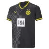 Puma Borussia Dortmund Uit 22/23 Replica Jersey Puma Black-Asphalt KIDS