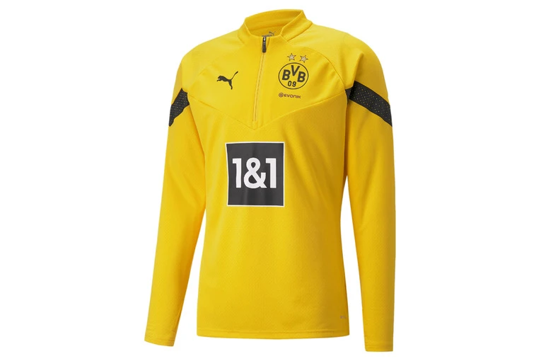 Puma Borussia Dortmund 22/23 Trainingstop Geel Heren