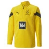 Puma Borussia Dortmund 22/23 Training Zip Top Geel KIDS