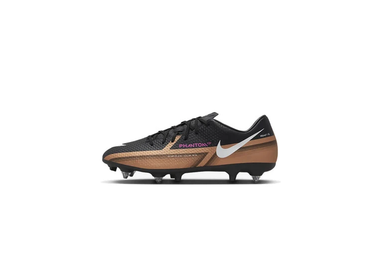 Nike Phantom GT2 Academy SG-Pro Anti-Clog Traction Voetbalschoenen Metallic Copper Heren - Afbeelding 2