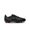 Nike Jr. Phantom GT2 MG Voetbalschoenen Zwart/Summit White/Bright Crimson/Dark Smoke Grey KIDS