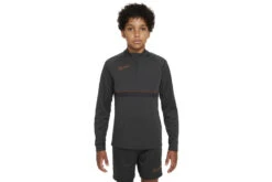 Nike Dri-FIT Academy Sweatshirt Dark Smoke Grey/Off Noir/Dark Russet KIDS