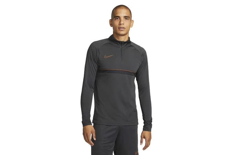 Nike Dri-FIT Academy Voetbalshirt Dark Smoke Grey/Off Noir/Dark Russet Heren