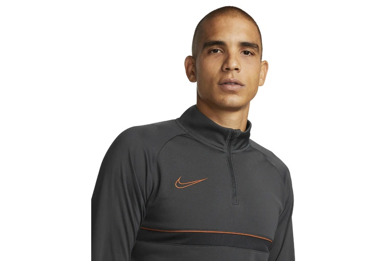 Nike Dri-FIT Academy Voetbalshirt Dark Smoke Grey/Off Noir/Dark Russet Heren - Afbeelding 3