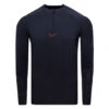 Nike Dri-FIT Strike Drill Trainingstop Zwart/oranje Heren