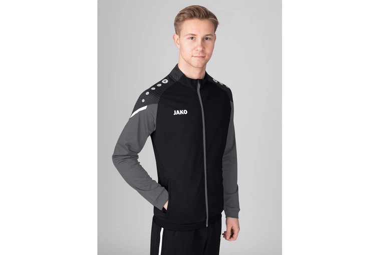 Jako Polyestervest Performance Zwart/antraciet Kids + Volwassenen - Afbeelding 2