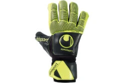 Uhlsport Supersoft HN Flex Frame Keepershandschoen Zwart/geel