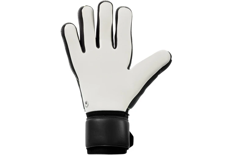 Uhlsport Supersoft HN Flex Frame Keepershandschoen Zwart/geel - Afbeelding 2