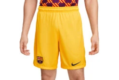Nike FC Barcelona 2022/23 Stadium Vierde Short Amarillo/Deep Royal Blue Heren