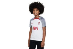 Nike Liverpool FC Strike Voetbalshirt Wit/Smoke Grey/Tough Red KIDS