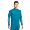 Nike Dri-FIT Strike Sweatshirt Green Abyss/Baltic Blue/Wit Heren