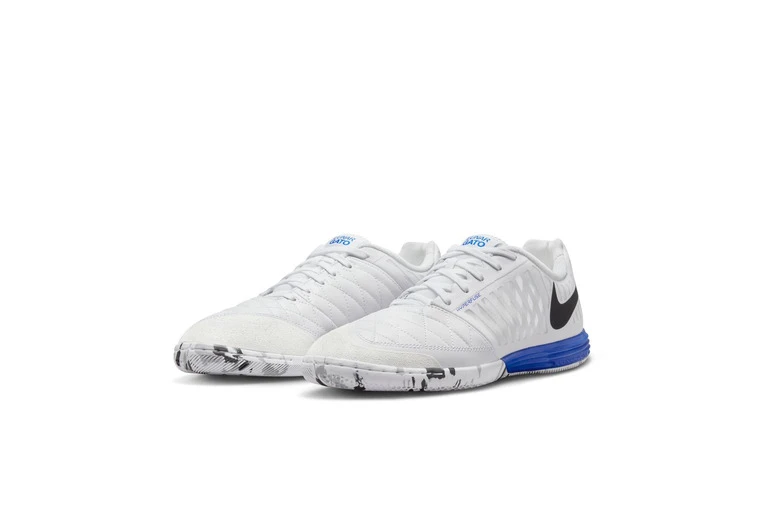 Nike Lunar Gato II IC Voetbalschoen Wit/blauw - Afbeelding 3