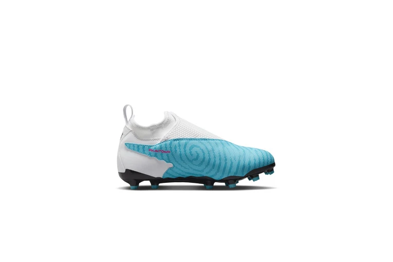Nike Jr. Phantom GX Academy Dynamic Fit MG Voetbalschoenen Baltic Blue/Wit/Laser Blue/Pink Blast KIDS