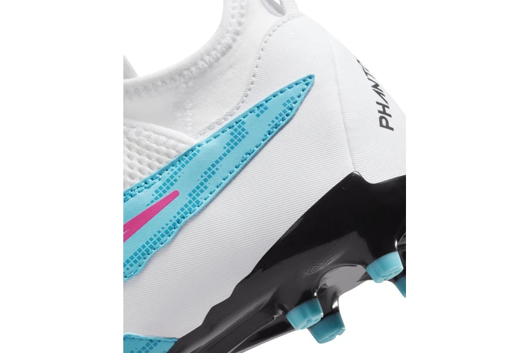 Nike Jr. Phantom GX Academy Dynamic Fit MG Voetbalschoenen Baltic Blue/Wit/Laser Blue/Pink Blast KIDS - Afbeelding 6