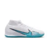 Nike Zoom Mercurial Superfly 9 Academy IC Voetbalschoen Wit/baltic Blue