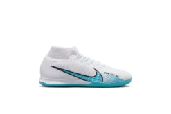 Nike Zoom Mercurial Superfly 9 Academy IC Voetbalschoen Wit/baltic Blue
