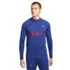 Nike FC Barcelona Strike Sweatshirt Deep Royal Blue/Noble Red Heren
