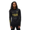 Nike Paris Saint-Germain Strike Sweatshirt Zwart/Tour Yellow Heren