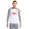 Nike Liverpool FC Strike Sweatshirt Wit/Smoke Grey/Tough Red Heren