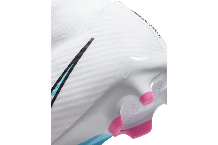 Nike Zoom Mercurial Superfly 9 Academy MG Voetbalschoenen Wit/Pink Blast/Baltic Blue Heren - Afbeelding 6