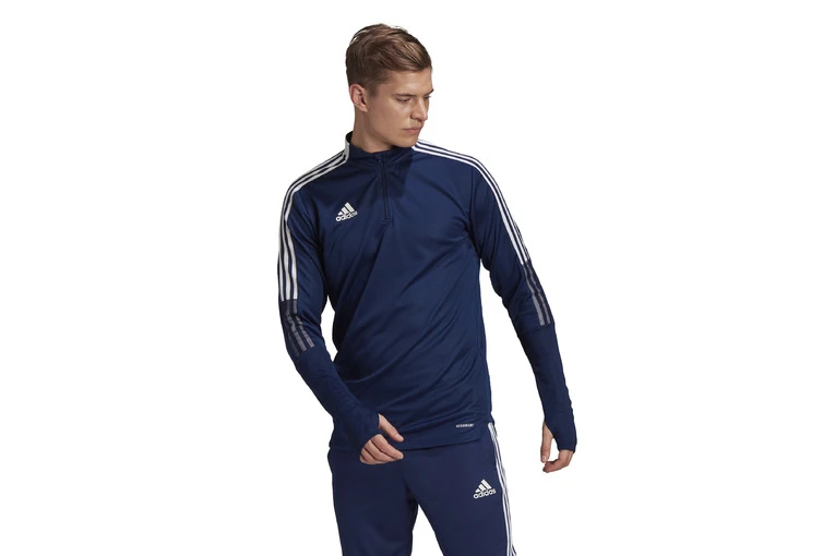 Adidas Tiro 21 Training Sweater Team Navy Blue Heren - Afbeelding 2