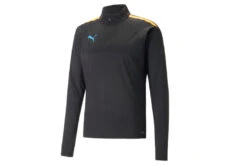 Puma TeamLIGA 1/4 Zip Top Zwart/ultra Orange Heren