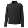 Puma Jr. TeamLIGA 1/4 Zip Top Zwart/ultra Orange KIDS