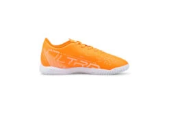 Puma ULTRA Play IT Voetbalschoenen Ultra Orange-PUMA White-Blue Glimmer KIDS