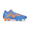 Puma FUTURE ULTIMATE FG/AG Voetbalschoenen Blue Glimmer-PUMA White-Ultra Orange Heren