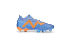 Puma FUTURE ULTIMATE MxSG Voetbalschoenen Blue Glimmer-PUMA White-Ultra Orange Heren