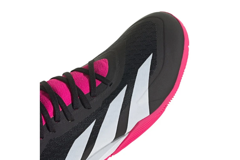 Adidas Predator Accuracy.3 Indoor Voetbalschoenen Core Black / Cloud White / Team Shock Pink 2 Heren - Afbeelding 4