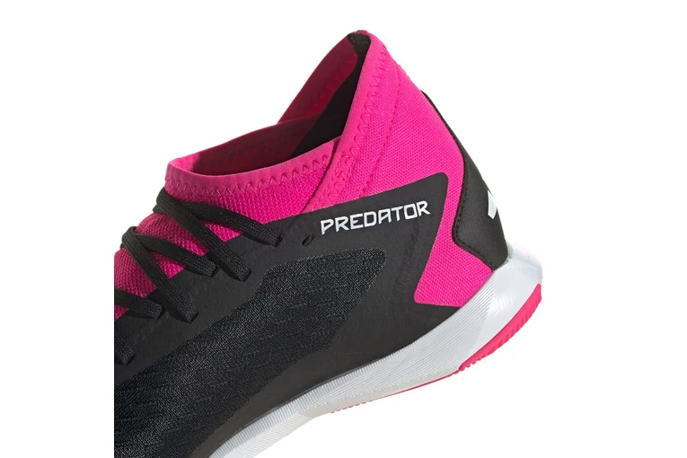 Adidas Predator Accuracy.3 Indoor Voetbalschoenen Core Black / Cloud White / Team Shock Pink 2 Heren - Afbeelding 5