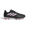 Adidas Copa Pure.1 Firm Ground Voetbalschoenen Core Black / Zero Metalic / Team Shock Pink 2 KIDS