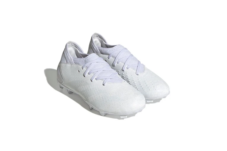 Adidas Predator Accuracy.3 Firm Ground Voetbalschoenen Cloud White / Core Black KIDS - Afbeelding 3