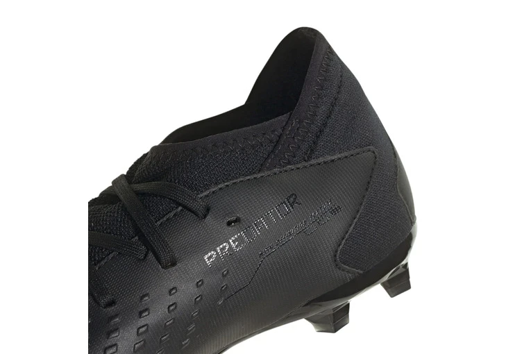 Adidas Predator Accuracy.3 Firm Ground Voetbalschoenen Core Black / Cloud White KIDS - Afbeelding 5