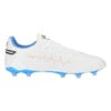 Puma KING Pro FG/AG Voetbalschoen Wit/blue Glimmer
