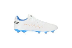 Puma KING Pro FG/AG Voetbalschoen Wit/blue Glimmer