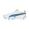 Puma King Ultimate MxSG Voetbalschoen Wit/blue Glimmer/oranje