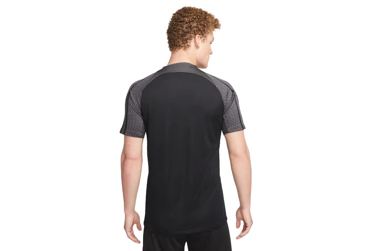 Nike Dri-FIT Strike Voetbalshirt Zwart/Anthracite/Wit Heren - Afbeelding 2