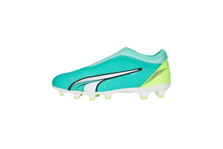 Puma Ultra Match LL FG/AG Voetbalschoen Electric Peppermint KIDS