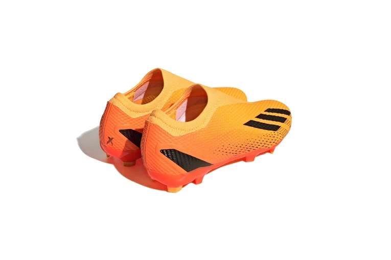 Adidas X Speedportal.3 Veterloze Firm Ground Voetbalschoenen Solar Gold / Core Black / Team Solar Orange Heren - Afbeelding 5