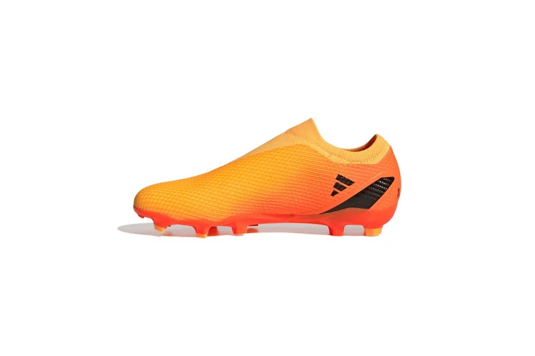 Adidas X Speedportal.3 Veterloze Firm Ground Voetbalschoenen Solar Gold / Core Black / Team Solar Orange Heren - Afbeelding 6