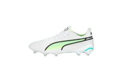 Puma King Ultimate FG/AG Voetbalschoen Wit/electric Peppermint