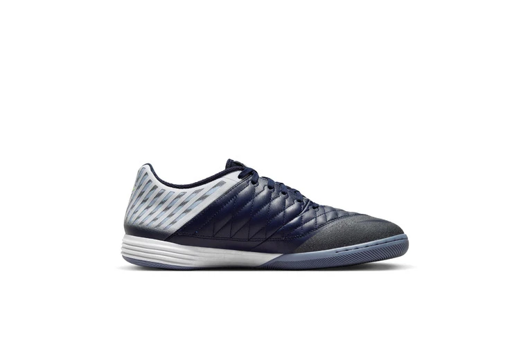 Nike Lunar Gato II IC Voetbalschoenen Wit/Blackened Blue/Indigo Haze/Barely Volt Heren